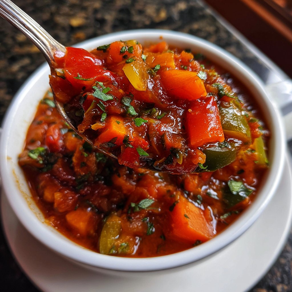 Healthy Crockpot Italian Vegetable Stew