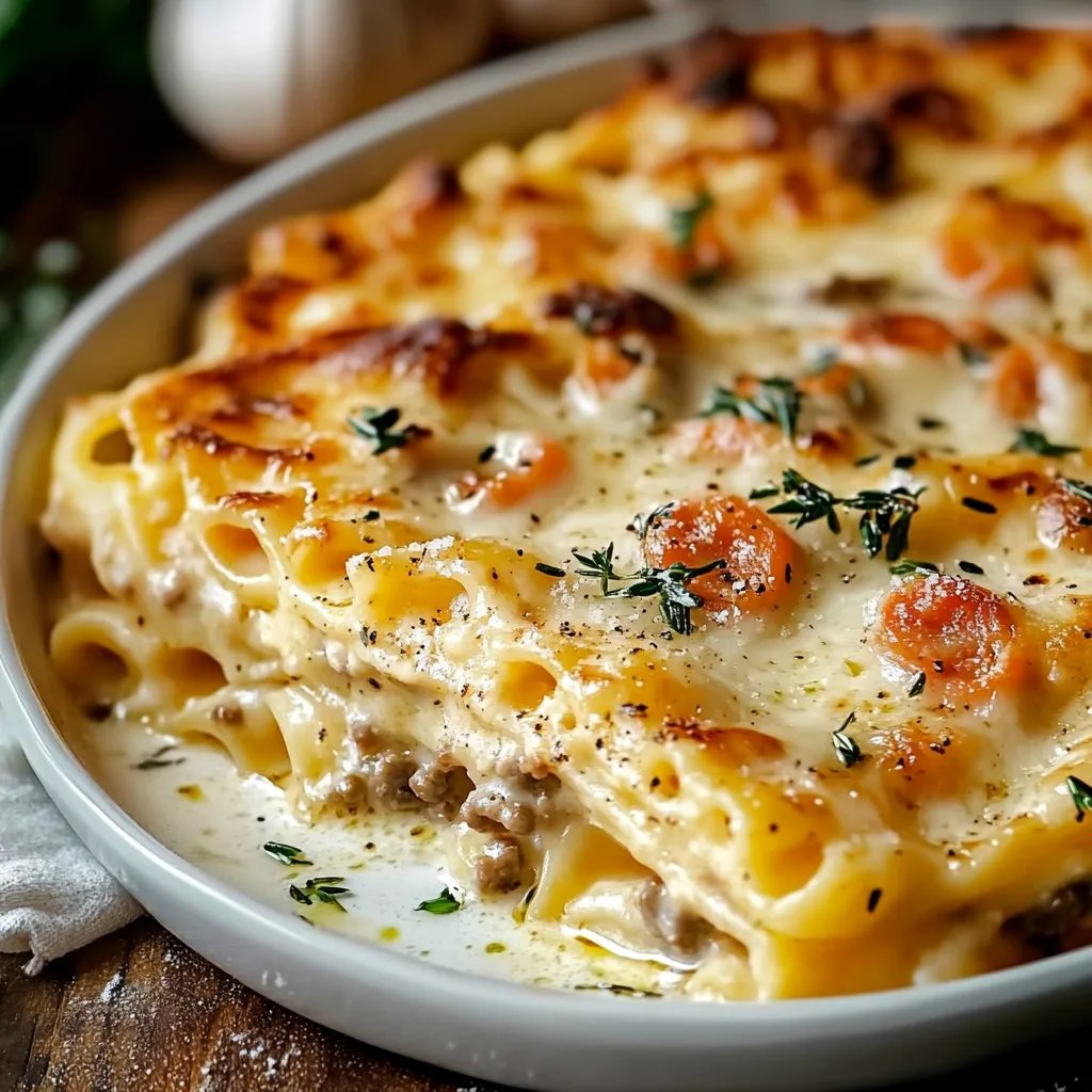 Homemade Seafood Lasagna