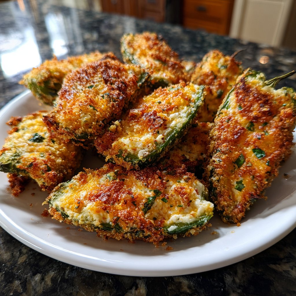 Jalapeno Poppers with Herb Cream Cheese