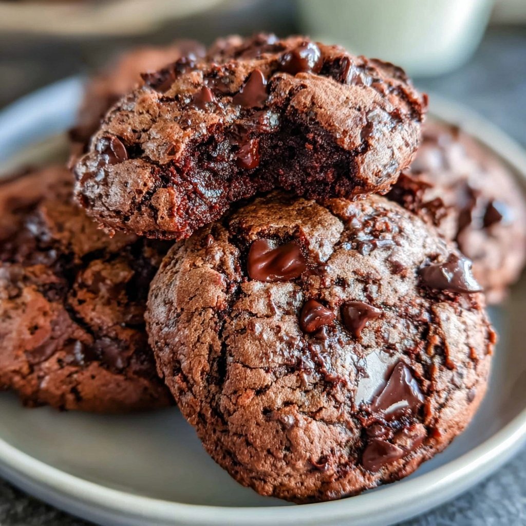 Brownie Mix Chocolate Chip Cookies