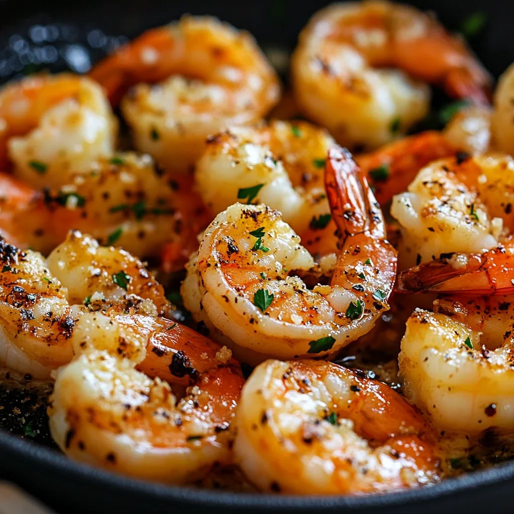 Baked Garlic Parmesan Shrimp