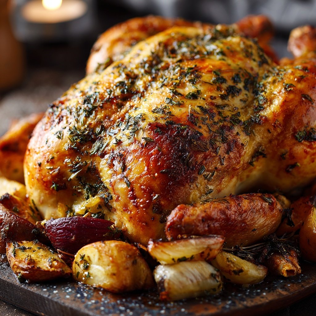 Seasonal & Festive Holiday Roast Chicken