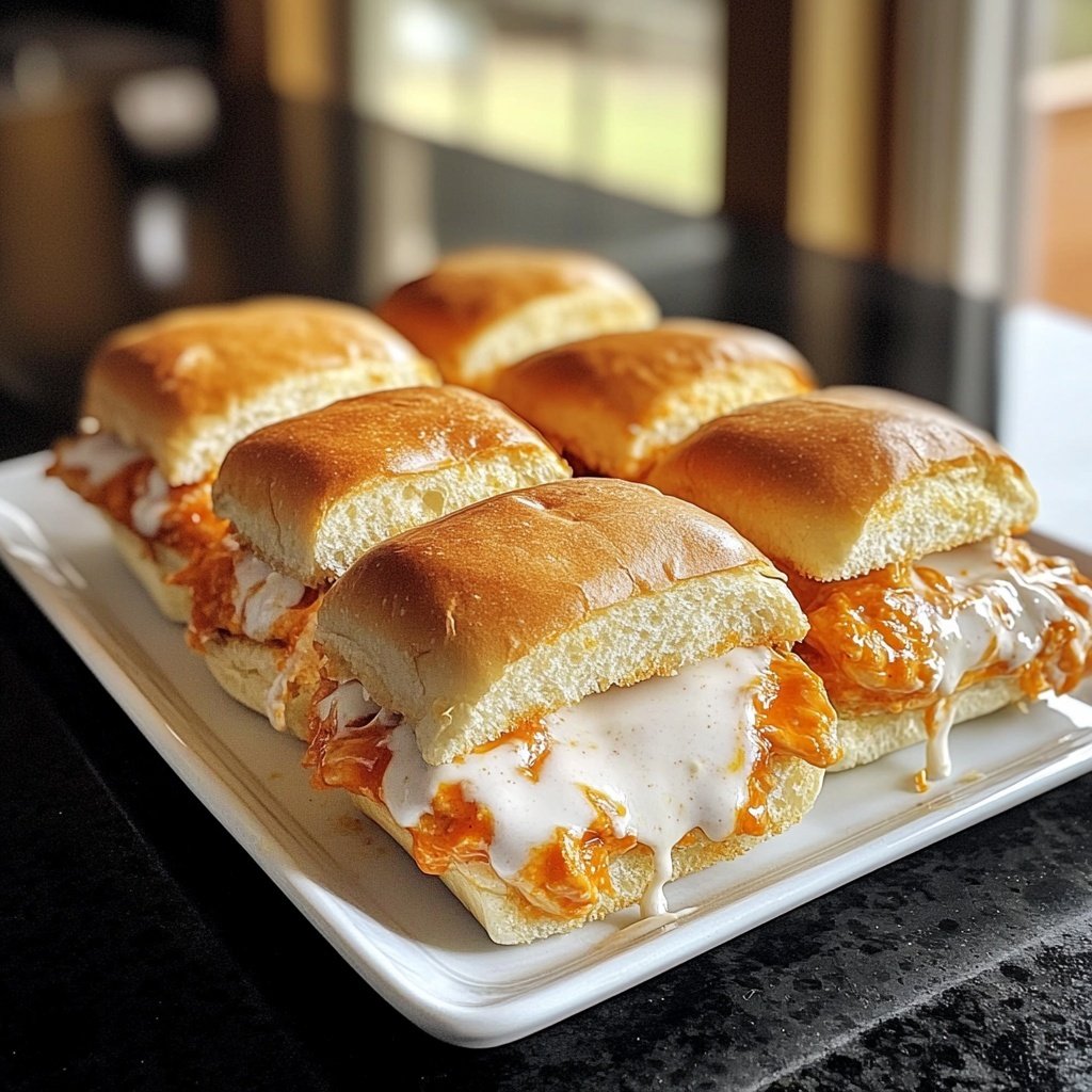 Buffalo Chicken Sliders
