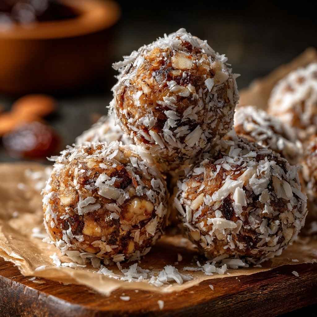 Healthy Almond Date Snack Bites
