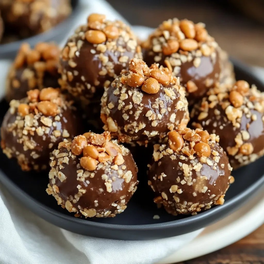 Easy Butterfinger Balls