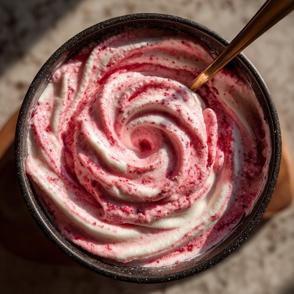 Strawberry Chia Yogurt Swirl