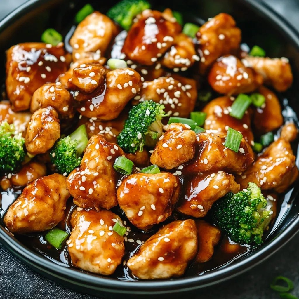 Dump and Go Crockpot Teriyaki Chicken