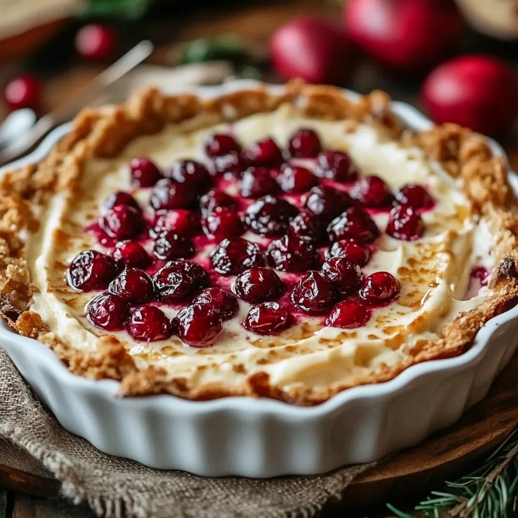 Delicious Baked Cranberry Cream Cheese Dip for Parties