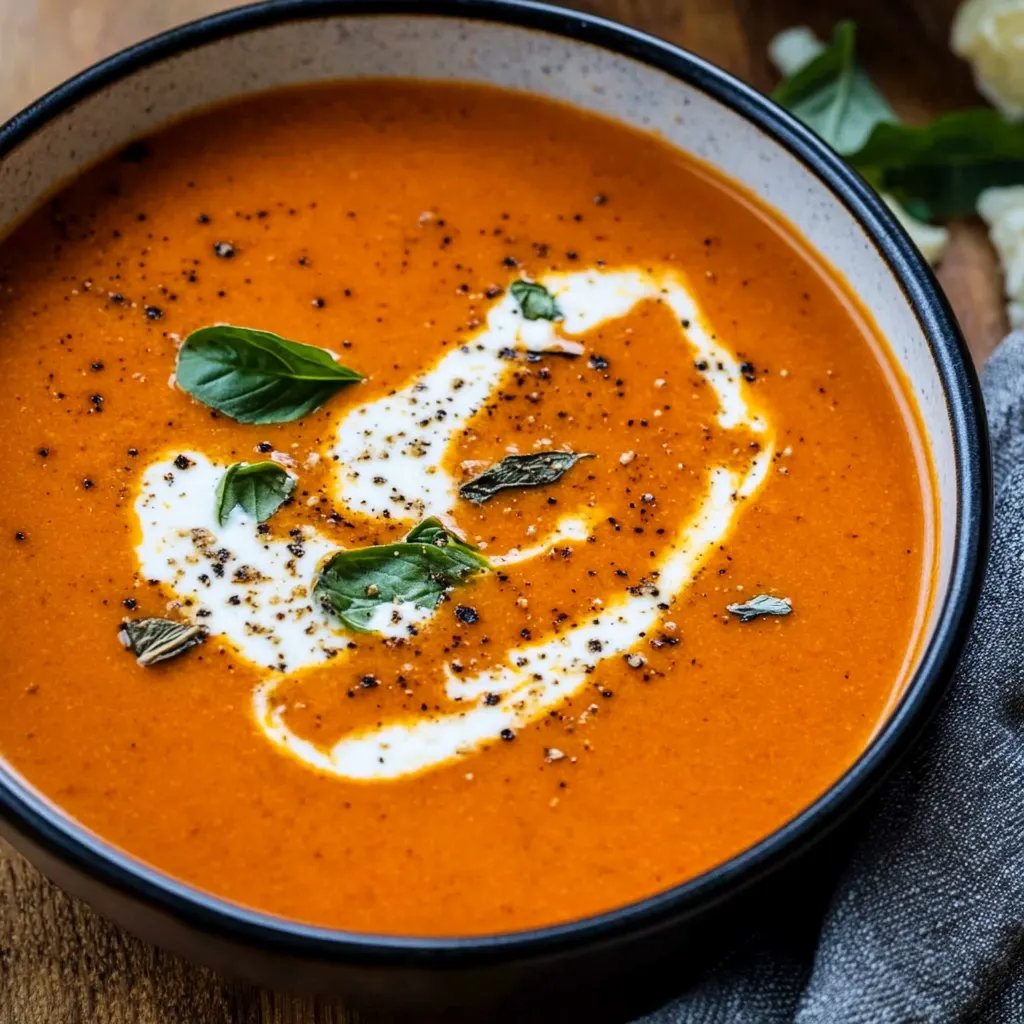 Easy Homemade Tomato Soup (30 Minutes)