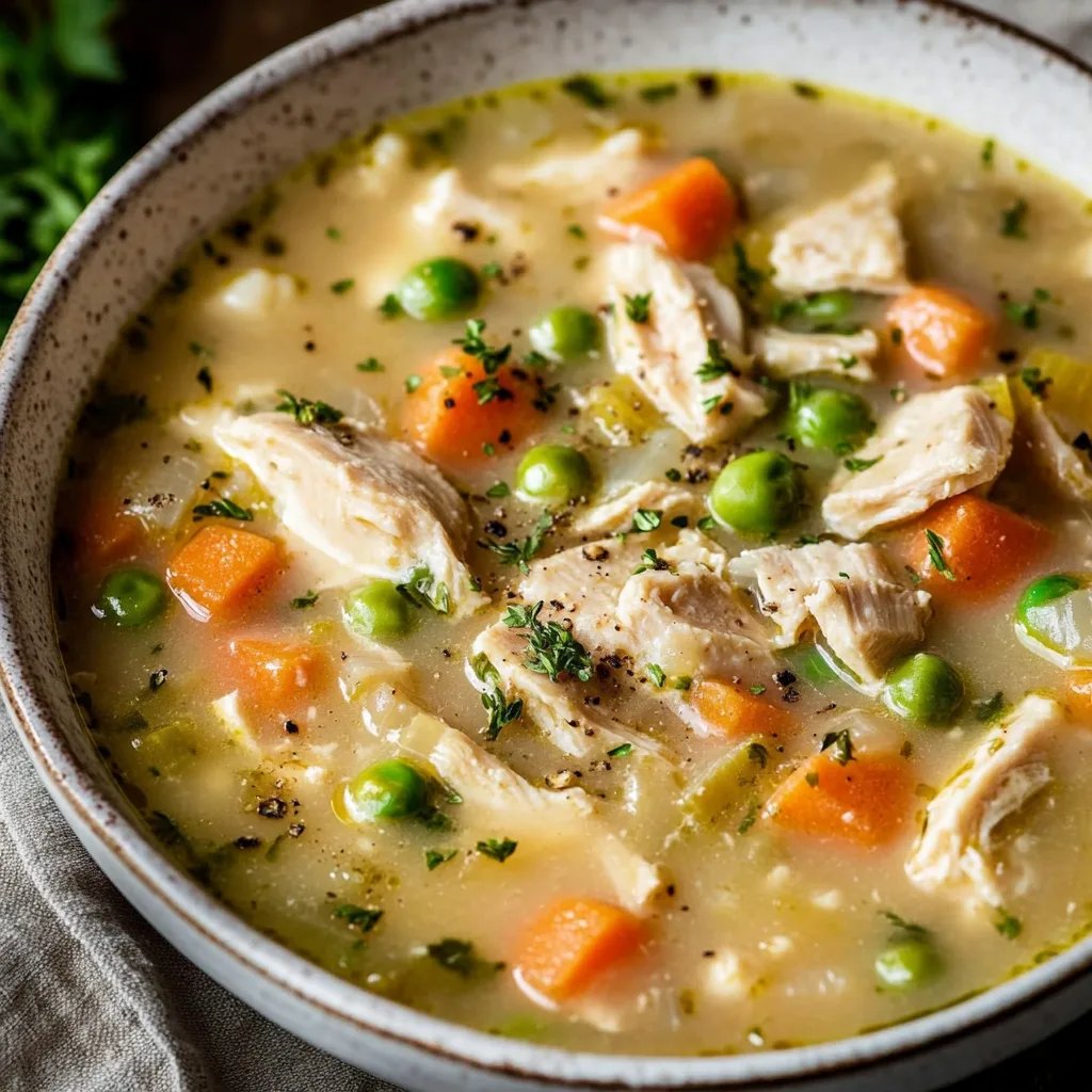 Chicken Pot Pie Soup Recipe