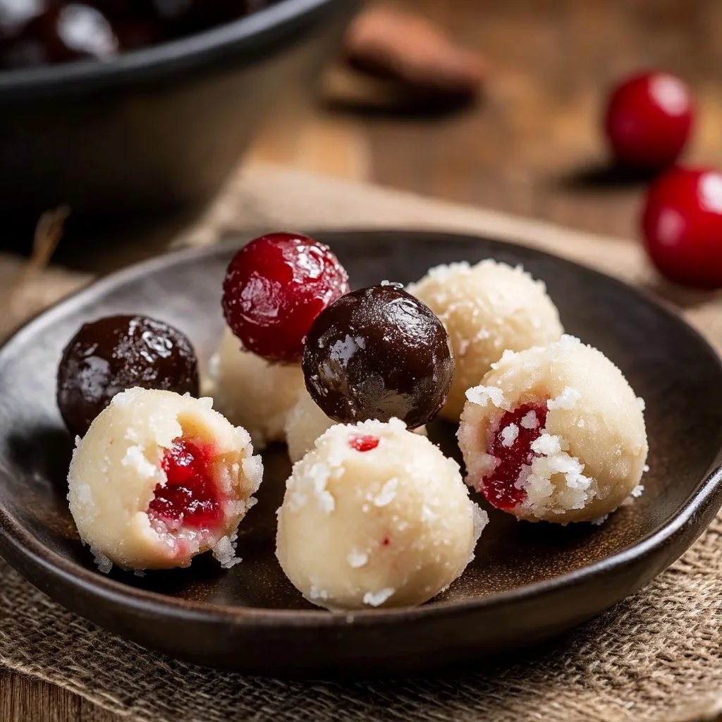 Cherry Bourbon Balls