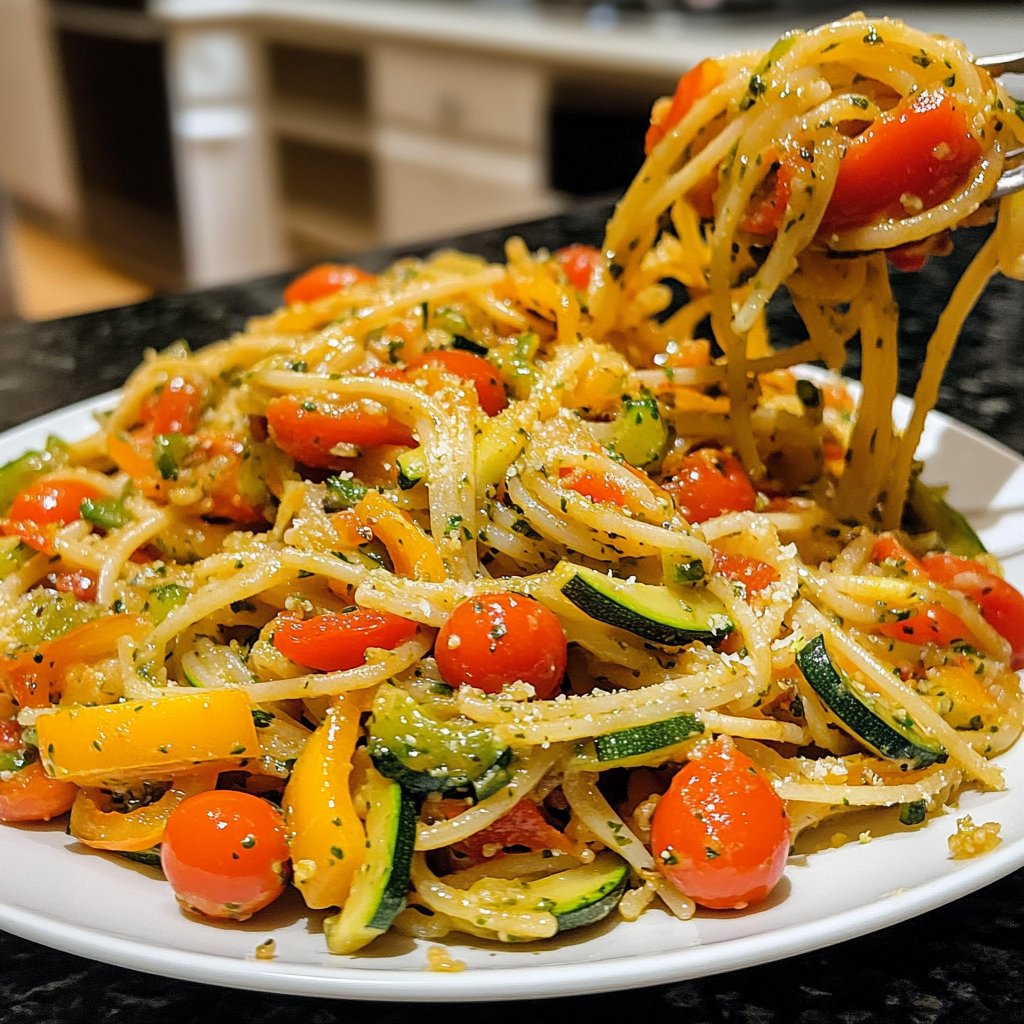Simple Veggie Pasta Primavera Recipe