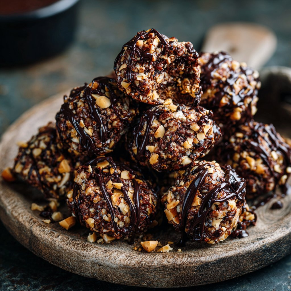 Chocolate Hazelnut Snack Bites
