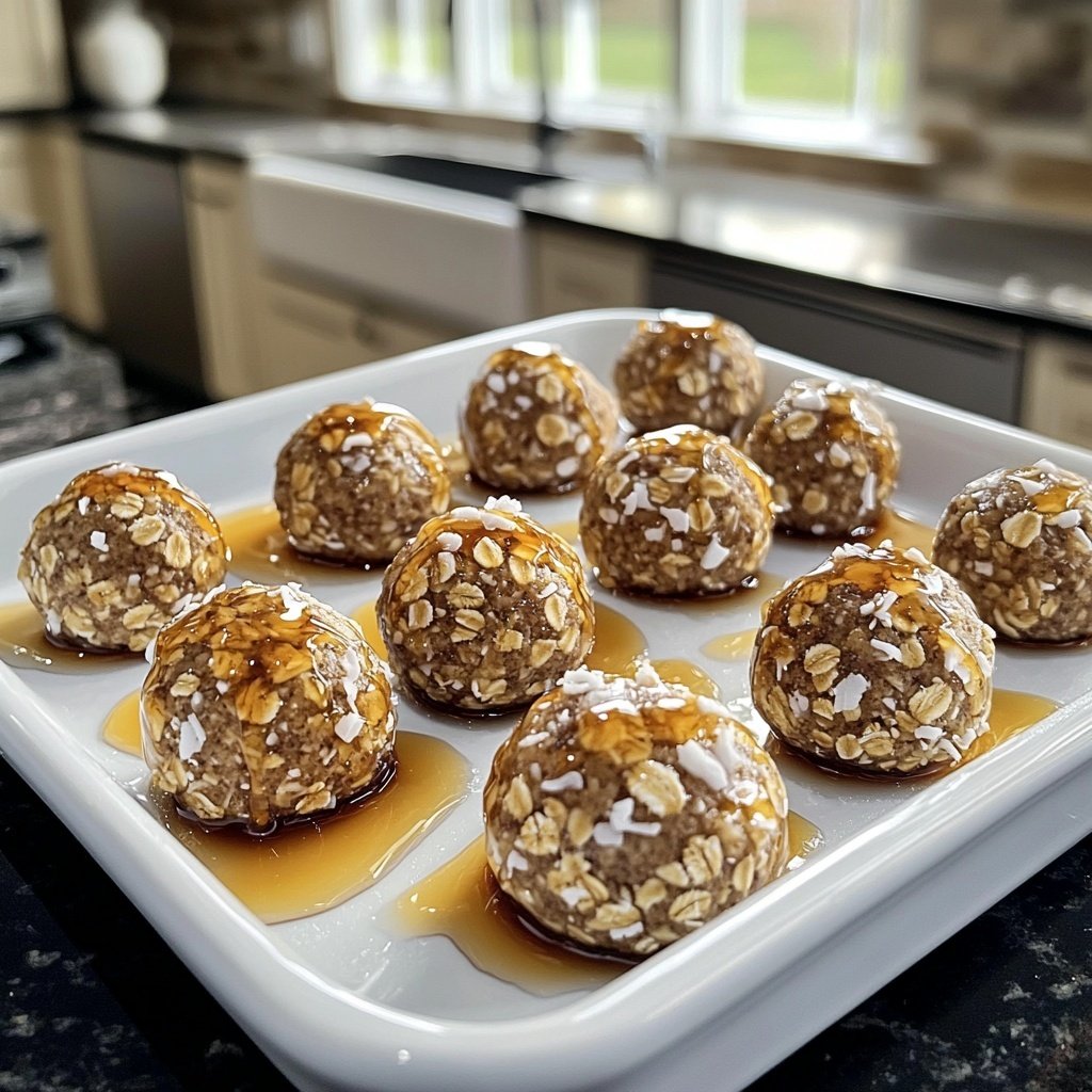 Protein Balls with Maple Syrup